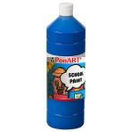 Ponart School Paint Tempera Guaj Boya 1000 ml. PSP-2211 K.MAVİ