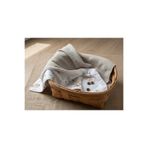 Ponchik %100 Pamuk Çift Taraflı Müslin Pike Battaniye – 100x85 cm