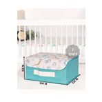 PONÇİK BEBEK Baby Çok Amaçlı Kapaklı Kutu Bebek Çocuk Kıyafet Eşya Düzenleyici Maxi-Mini Set