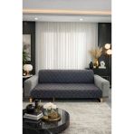 Pondü 170X210 Cm Kaymaz Taban Koltuk Örtüsü Antrasit