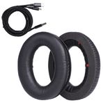 PonDWAY yedek pedleri, kulaklık yastıkları, kask yastıkları, köpük yedek kulaklık, protein deri HyperX Cloud Revolver / Cloud Revolver S Earmuffs Ear Cups