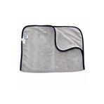 Ponitex (3 Adet) Spark 2315 Mikrofiber Gri Uber Çift Yüz Ultra Lüks Oto Kurulama Ve Temizlik Bezi 40x60 cm.