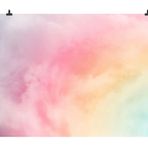 PONNYC Gökkuşağı Zemin Bulut Pastel Doğum Günü Degrade Renk Bulut Fotoğrafçılık Fonu Babyshower Kız Doğum Günü Pastası Düğün Parti Dekor Fotoğraf Stüdyosu Sahne 5X3FT