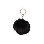 Ponpon Tüylü Peluş Yumuşak Anahtarlık, Dekoratif Aksesuar, 14 cm, Karışık Renkler