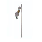 Ponponlu Zilli Renkli Ahşap 50cm Kedi Oltası