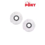 Pony 2 Adet Otomatik Temizlik Setlerine Uyumlu Mop Paspas