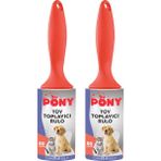 Pony Tüy Toplayıcı Rulo 2'li Set Kedi Köpek