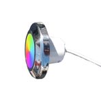 Pool Light RGB 2 Kablolu Krom Çerçeveli Boruya Geçme Havuz Lambası