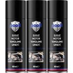 POOLL Susuz Motor Temizleme Spreyi 500 ML 3 Adet Motor Temizleme Spreyi Motor Yıkama Spreyi