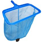 Poolvio Yüzme Havuzu Skimmer Ağı, İnce Mesh Havuz Yaprağı Tırmık Ağı, Çift Katmanlı Derin Torbalı, Güçlendirilmiş Çerçeve - En İyi Enkaz Temizliği için Yüzme Havuzu Ağları