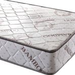 Pooly 70x100 Bambu Desenli Soft Ortopedik Yaylı Yatak 70*100 Yaylı Bebek Yatağı