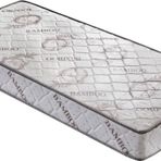 Pooly 70x170 cm Ortopedik Tek Kişilik Bambu Desenli Yaylı Yatak