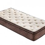 Pooly Sun Organic Cotton Visco Katmanlı Pedli Tek Kişilik Ortopedik Yaylı Yatak