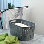 Poomy 27 Lt Desenli Plastik Çamaşır Sepeti, PMYC.N12