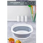 Poomy Katlanabilir Leğen Akordiyon Badya 5 Lt Leğen Katlanabilir Badya /cn699