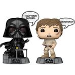 Pop 2-Pack Disney Star Wars Sayings - Darth Vader & Luke Skywalker Bobble-Head