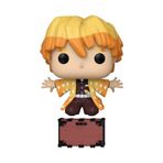 POP Anime: Demon Slayer - Zenitsu Agatsuma Protecting Nezuko's Box Limited Edition Funko Vinil Figür (Uyumlu Kutu Koruyucu Kılıf ile birlikte), Çok Renkli, 3,75
