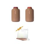 POP Beauty 2'li Allık ve Dudak Renklendirici Stick Set, Makyaj Çantası Hediyeli