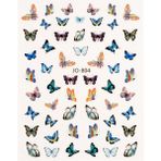 Pop Beauty Nail Art Tırnak Süsleme Sticker, Tırnak Dövmesi, Tırnak Tattoo - Çok Renkli