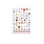 Pop Beauty Nail Art Tırnak Süsleme Sticker, Tırnak Dövmesi, Tırnak Tattoo Pastel Renkler