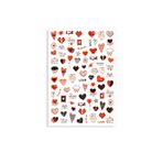 POP Beauty POPSTICKER34 Nail Art Tırnak Süsleme Sticker Tırnak Dövmesi Tırnak Tattoo POPSTICKER34
