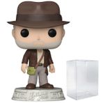 POP Indiana Jones ve Kaderin Kadranı - Indiana Jones Funko Vinil Figür (Uyumlu Kutu Koruyucu Kılıf ile birlikte), Çok Renkli, 9,5 cm
