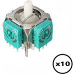 Pop Konsol 10 Adet Ps3 Analog Motor Ps3 Kol Tamiri 3D Joystick Motor Playstation 3 Yedek Parça