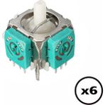 Pop Konsol 6 Adet Ps3 Analog Motor Playstation 3 Kol Tamiri 3D Joystick Ps3 Motor Yedek Parça