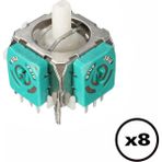 Pop Konsol 8 Adet Ps3 Analog Motor Playstation 3 Kol Tamiri 3D Joystick Ps3 Motor Yedek Parça