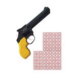 POP KONSOL Büyük Kovboy Tabancası 5 Paket 720 Adet KaPsül Mantar Sarı PS114404
