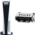 Pop Konsol Playstation 5 HDMI Port Tamiri Yedek Parça Ps5 Dijital ve Disk Versiyon Tüm Modeller Uyumlu