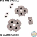 Pop Konsol Playstation 5 Version 1 Kol İç Lastik Takımı 5 Parça PS5 V1 Kol Tamiri PS5 Yedek Parça