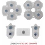 Pop Konsol Ps4 Kol Tamir Jds Jdm 030 040 050 055 Iç Lastik Takımı Rubber Pad Silikon 1. Kalite Ps4 Yedek Parça - Siyah
