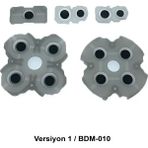 Pop Konsol Ps5 İç Lastik Seti V1 Uyumlu BDM-010 Silikon İletken PS5 Yedek Parça Kol Tamiri