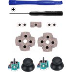 Pop Konsol Ps5 Versiyon 1 Analog Motor Topuz Iç Lastik Tornavida Ayırıcı Tamir Seti Playstation 5 Kol Tamiri