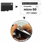 Pop Konsol Sd2Vita Hafıza Kartı Adaptörü Dönüştürücü Adaptör Tüm PS Vita Modelleriyle Uyumlu