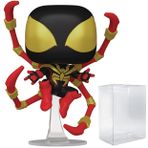 POP Marvel: Örümcek Adam Çizgi Romanları - Miles Morales Demir Örümcek Funko Vinil Figür (Uyumlu Kutu Koruyucu Kılıf ile birlikte), Çok Renkli, 9,5 cm