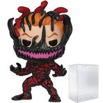 POP Marvel: Venom - Carnage Cletus Kasady Funko Pop! Vinil Figür (Uyumlu Pop Box Koruyucu Kılıf ile birlikte), Çok Renkli, 9,5 cm