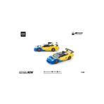 pop race 1 Pop Race Honda NSX-R GT Spoon Sports 1:64 Diecast Model Araba PR640310