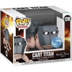 Pop! Süper: Attack On Titan, Cart Titan Figürü, 15 cm Vinil Koleksiyon Oyuncağı