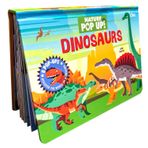 Pop Up Dinosaurs Book for Kids: Explore Jurassic World