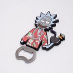 Poparms Rick And Morty - Rick Collectible Lisanslı Manyetik Şişe Açacağı - Çok Renkli