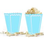 Popcorn Kutusu 8li -Makaron Mavi-