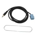 POPETPOP 1 Set Kablosu Sesli Yardımcı Giriş Adaptörü Stereo Hoparlör Kulaklıkları Için Kablosu Otomobil Sayfa Stereo Hoparlör