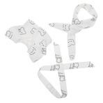 POPETPOP 1 Takım bebek giysileri masa oyuncakları gardırop askıları gardırop makaraları pijama Yumuşak oyuncak Peluş ayı kıyafeti bebek yapma aksesuarları peluş bebek giydirme oyunu kumaş
