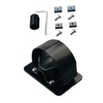 POPETPOP 1 Takım Bisiklet Tutucu Devre Kartı Arka Bisiklet Rafı Araba Havalandırma Cep Telefonu Tutucu Tavan Bagajı Lastik Montajı Yol Çatı Taşıyıcı Raf Araba Pedal Alüminyum Alaşım Black