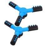 POPETPOP 2 Otomatik Dönen Nozul Su Sprinkler Sistemi Sulama Fıskiyesi Dönen Bahçe Fıskiyesi Bahçe Su Fıskiyeleri Yağmurlama Otomatik Çim Fıskiyesi Tripod Sprinkler Karın Kası