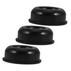 POPETPOP 3 Takım Kum Torbası Antrenman Aksesuarı Fitness Aksesuarı Dayanıklı Torba Aksesuarı Ayaklı Boks Torbası Aksesuarı Su Doldurma Tapası Su Giriş Tapası Plastik Black 3 Adet * 3