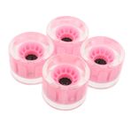 POPETPOP 4 Flash Longboard Tekerleği Cruiser Kaykay Tekerleği Kaykaylar Için Yedek Tekerlekler Sürüş Tekerlekleri Longboard Seyir Tekerlekleri Cruiser'Lar Için Paten