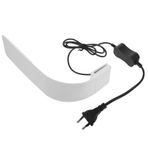 POPETPOP Akvaryum Suyun Işığı Yağmurlama Hortumu Ev Tipi Duş Başlığı Oval Kravat Balıkçılık Led Işık Standı Led ışık Şeritleri Balık ışığı Led Balık Göleti ışığı Püskürtücü Beyaz Karın Kası